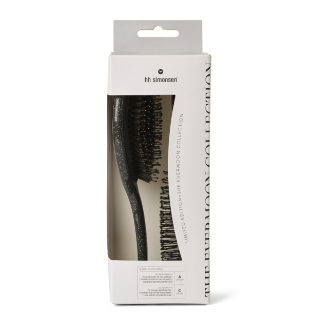 HH SIMONSEN WONDER&GLOSS BRUSH - SLV (GUN METAL)